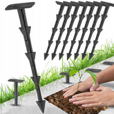 Cui fixare folie straturi pentru gradina si sera lungime 15 cm negru